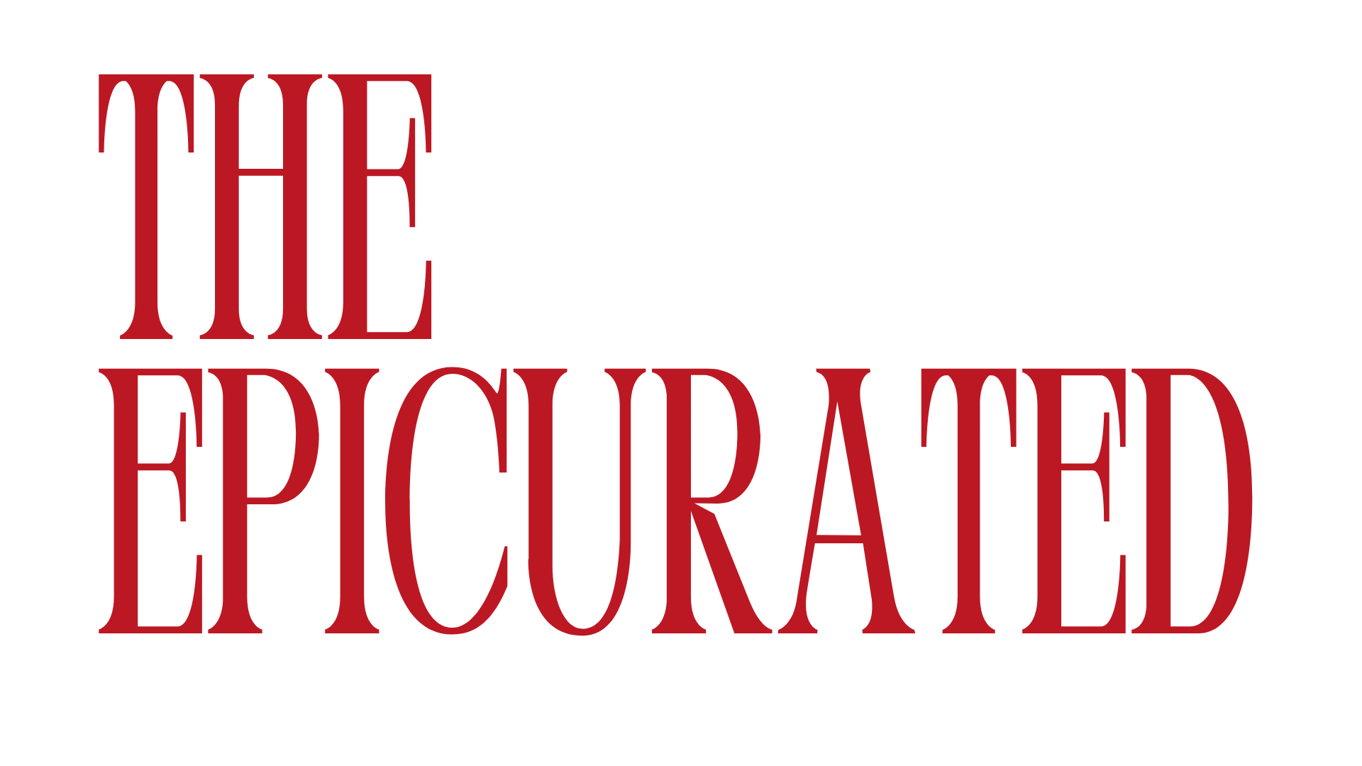 The Epicurated